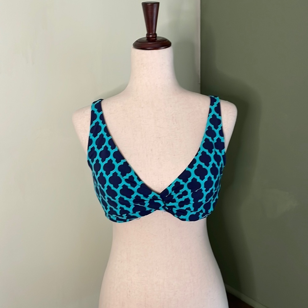 6 Lands End Swim Top A04 6419 - Picture 1 of 4